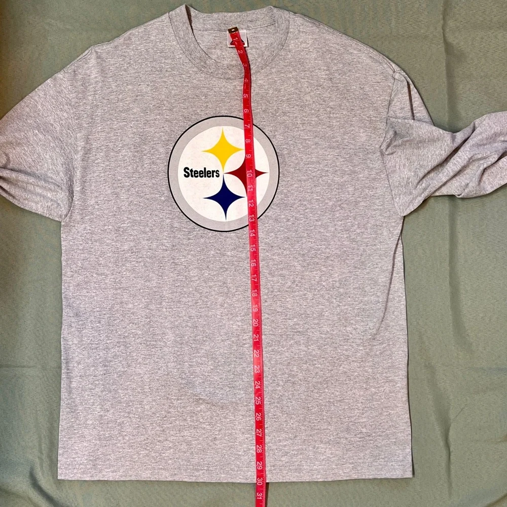 Pittsburgh Steelers Sports Illustrated Long Sleeve T-shirt Mens‎ Sz XL VTG EUC